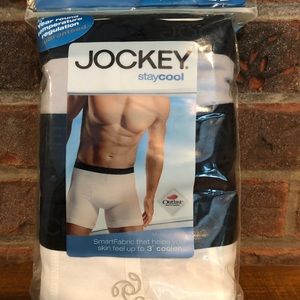 Jockey staycool boxer briefs.